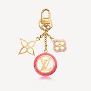 NWOT Louis Vuitton COLORLINE BAG CHARM/KEY HOLDER